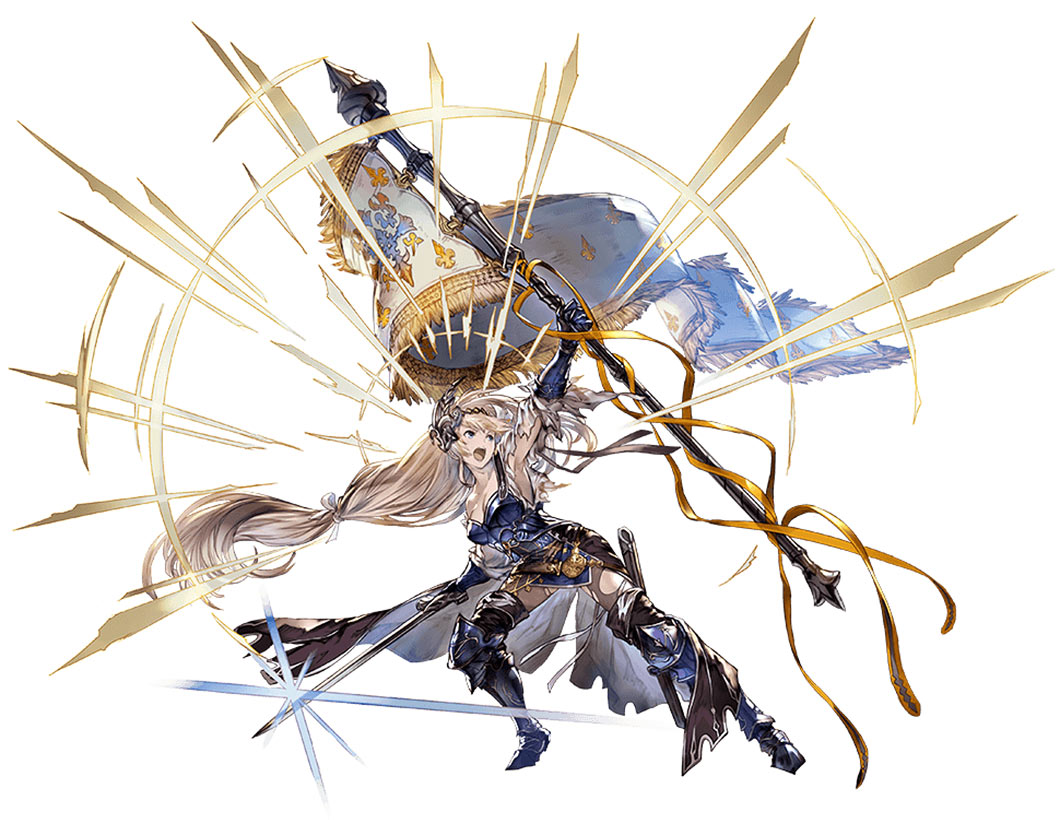 Jeanne d'Arc, Battle Art from Granblue Fantasy