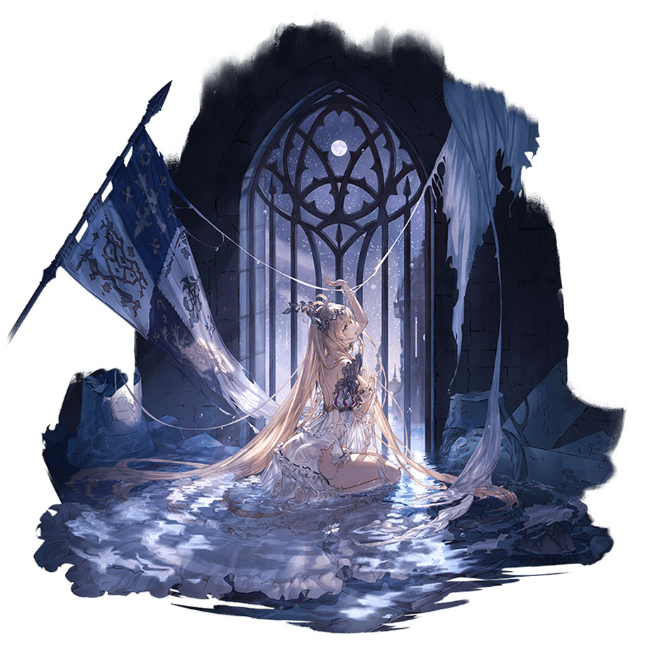 Grand Jeanne d'Arc Artwork from Granblue Fantasy