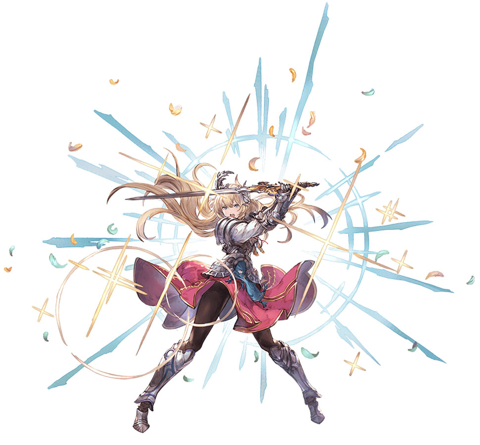 Jeanne d'Arc SR, Battle Art from Granblue Fantasy
