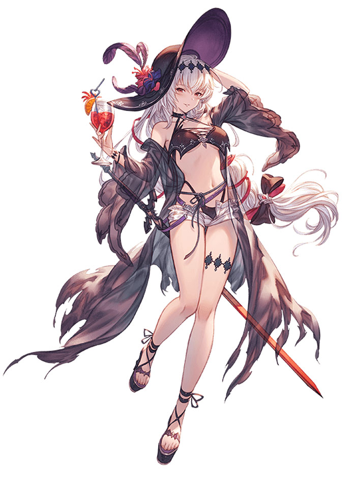 Summer Jeanne d'Arc Art from Granblue Fantasy