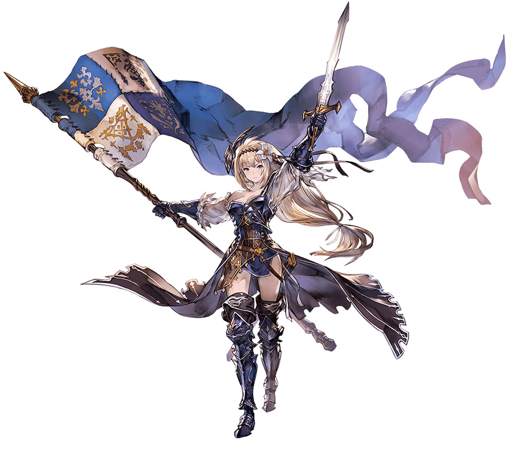 Jeanne d'Arc Character Art from Granblue Fantasy