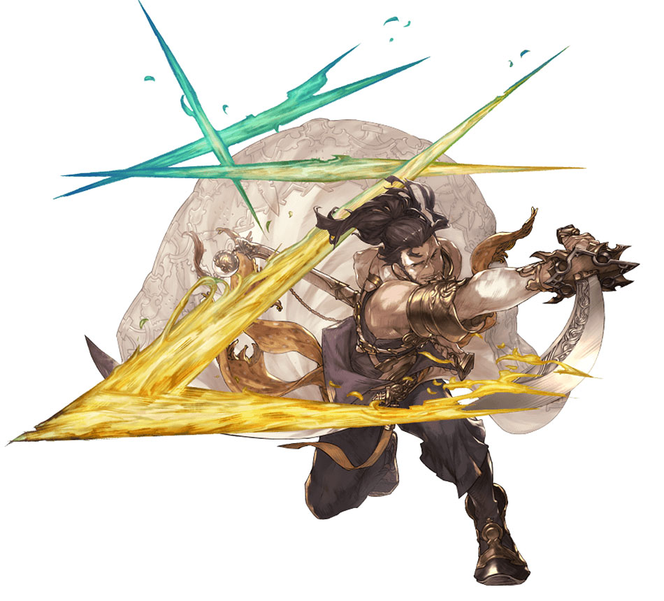 Jin, Battle Art from Granblue Fantasy