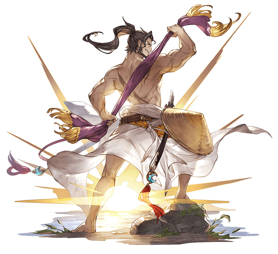 Themed Jin, Battle Art from Granblue Fantasy