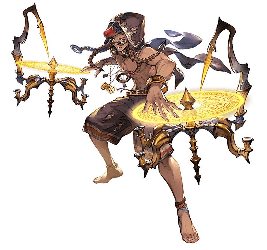 Summer J.J. Character Art from Granblue Fantasy