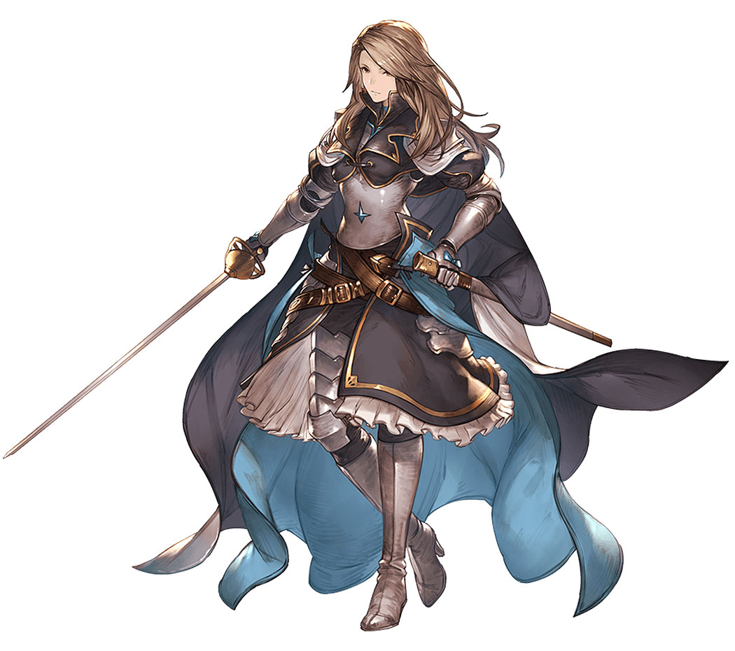 Dark Katalina Character Art from Granblue Fantasy