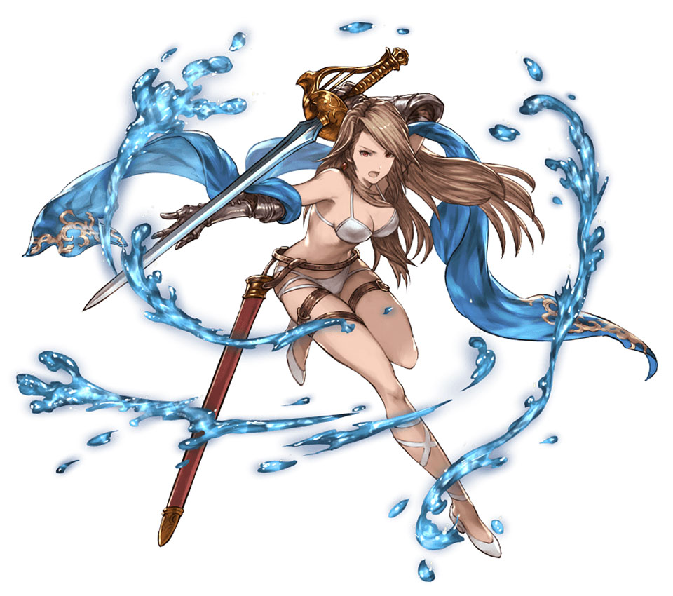 Summer Katalina, Battle Art from Granblue Fantasy