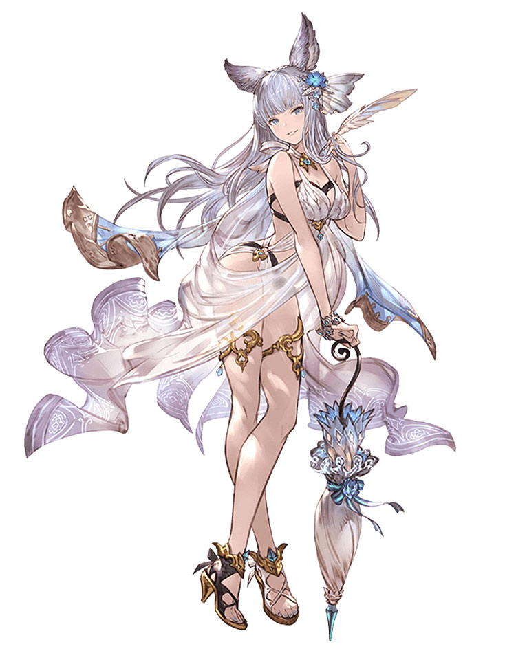Summer Korwa Character Art from Granblue Fantasy