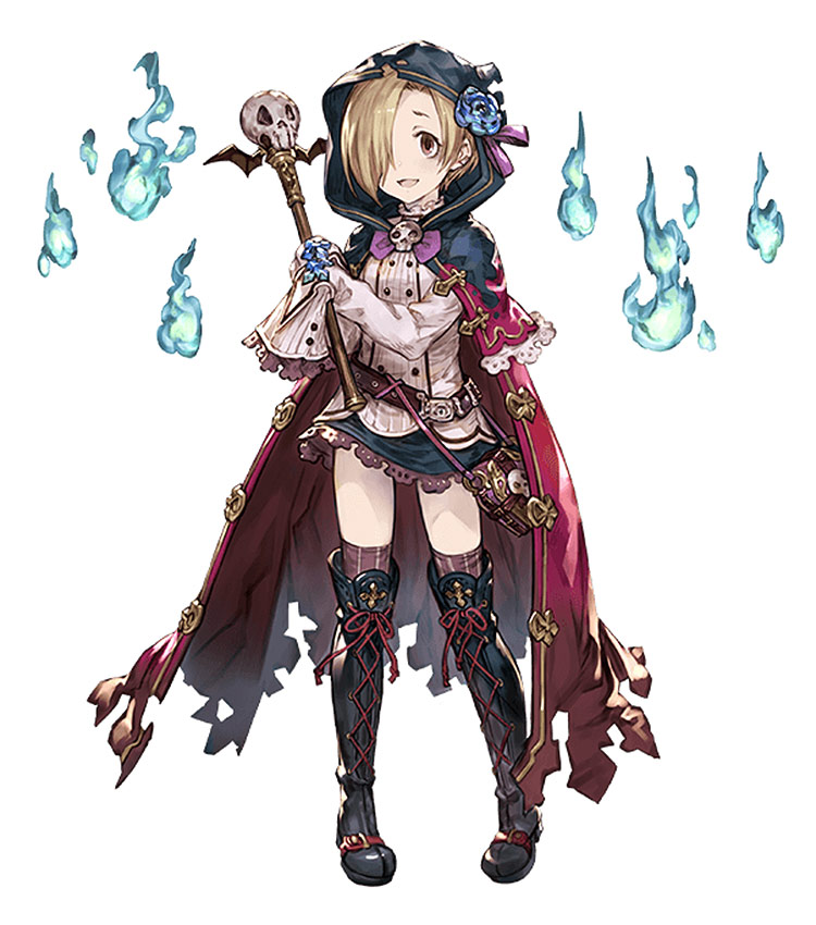 Koume Shirasaka Character Art from Granblue Fantasy