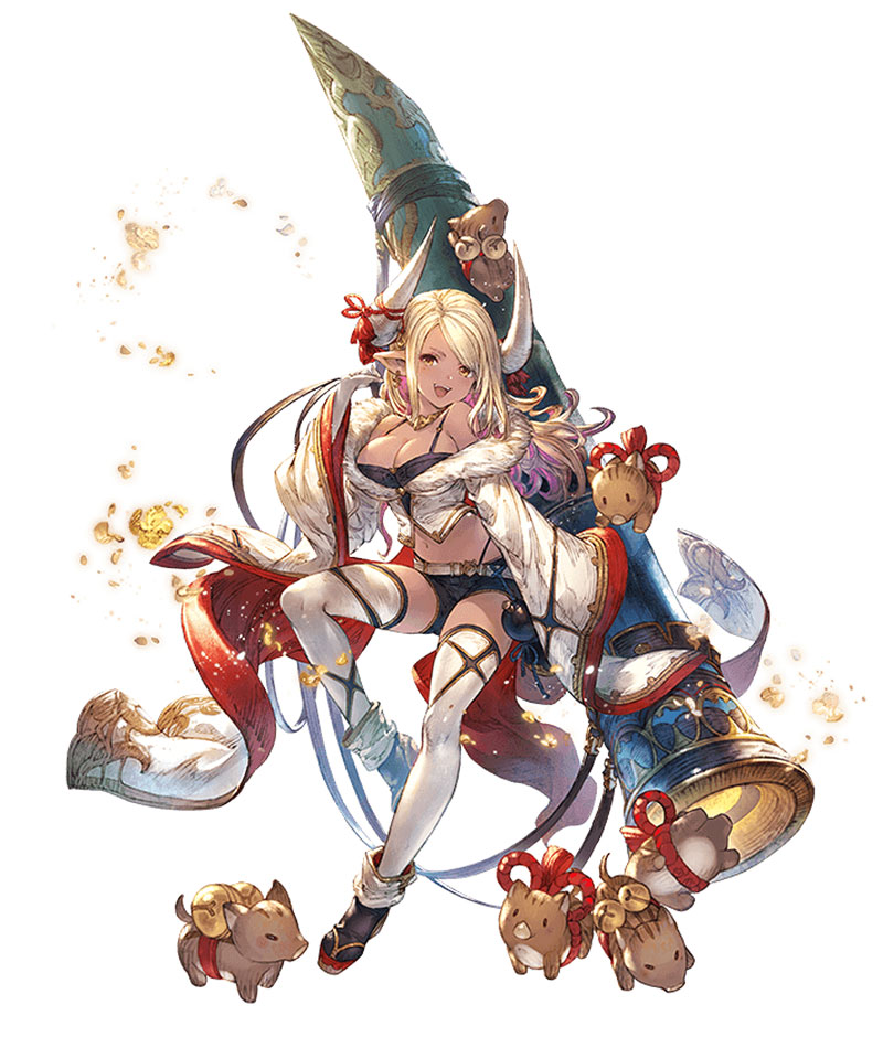 Kumbhira Art from Granblue Fantasy