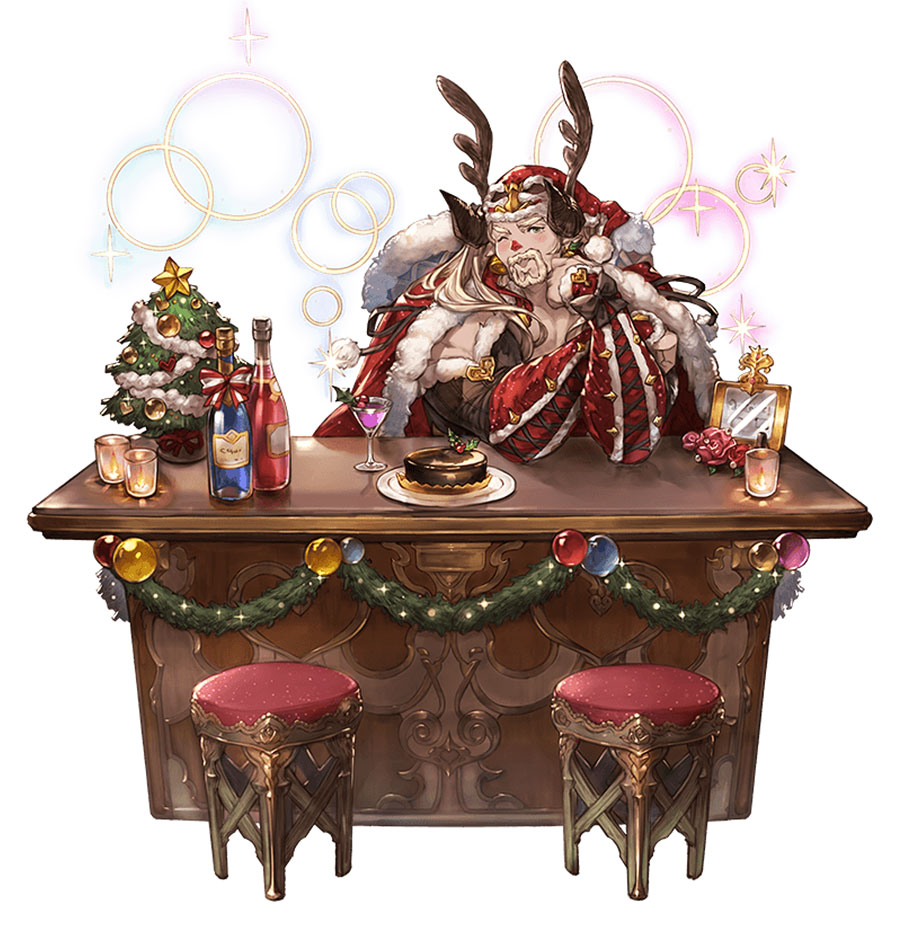 Holiday Ladiva Artwork from Granblue Fantasy