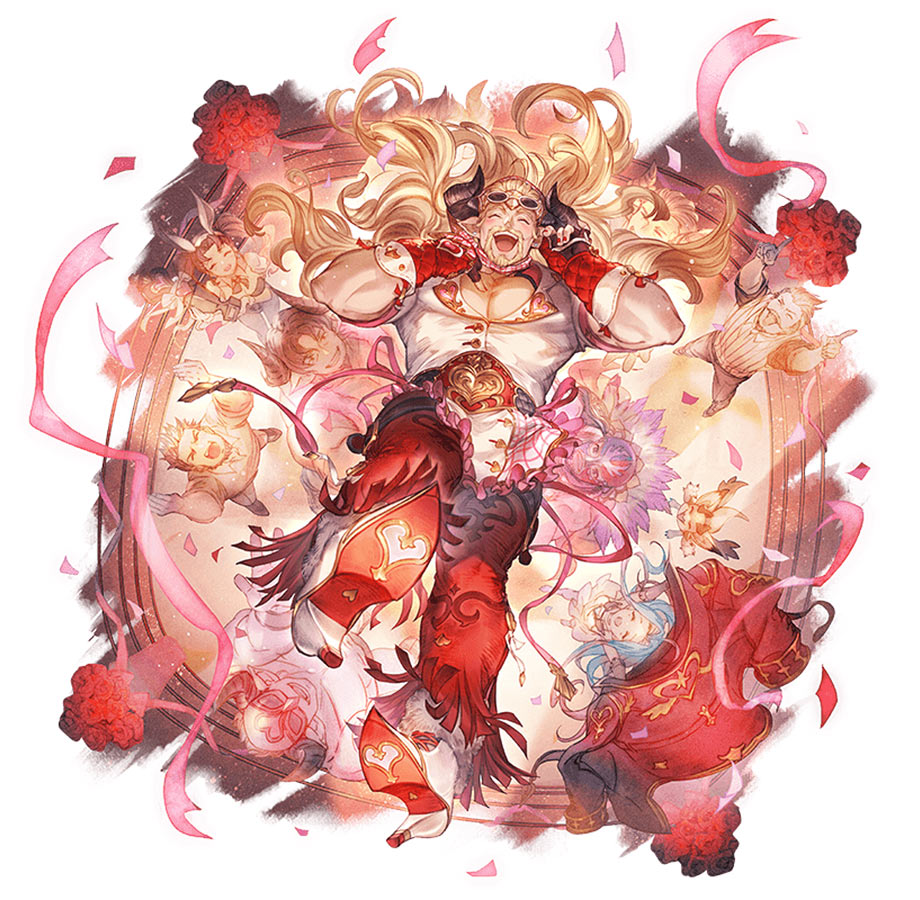 Valentine Ladiva Illustration from Granblue Fantasy