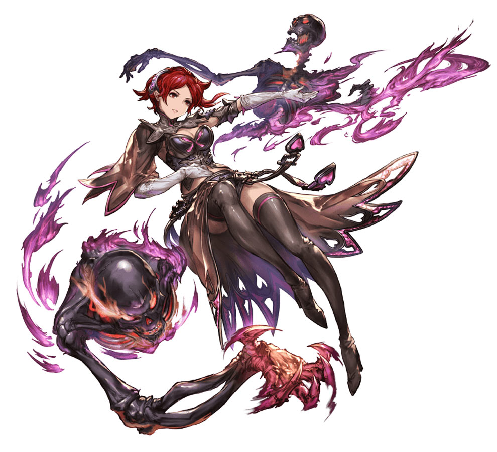 Lady Grey, Battle Art from Granblue Fantasy