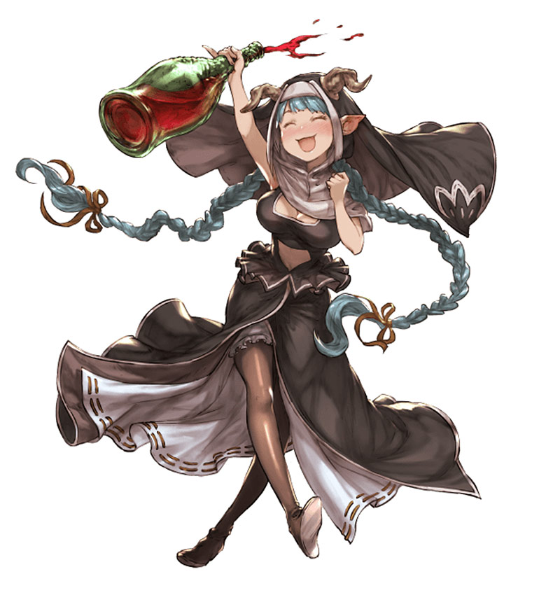 Lamretta SR Character Art from Granblue Fantasy