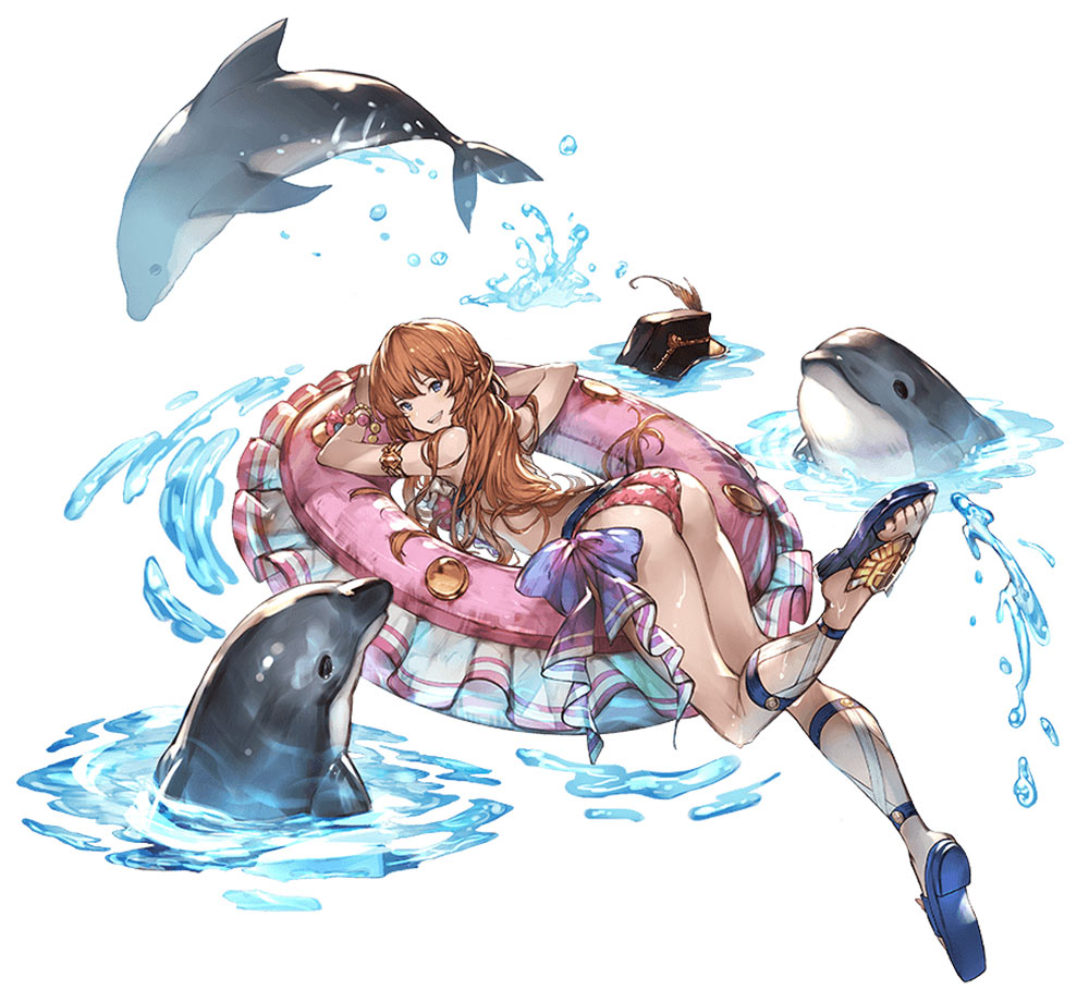 Summer Lecia Artwork from Granblue Fantasy