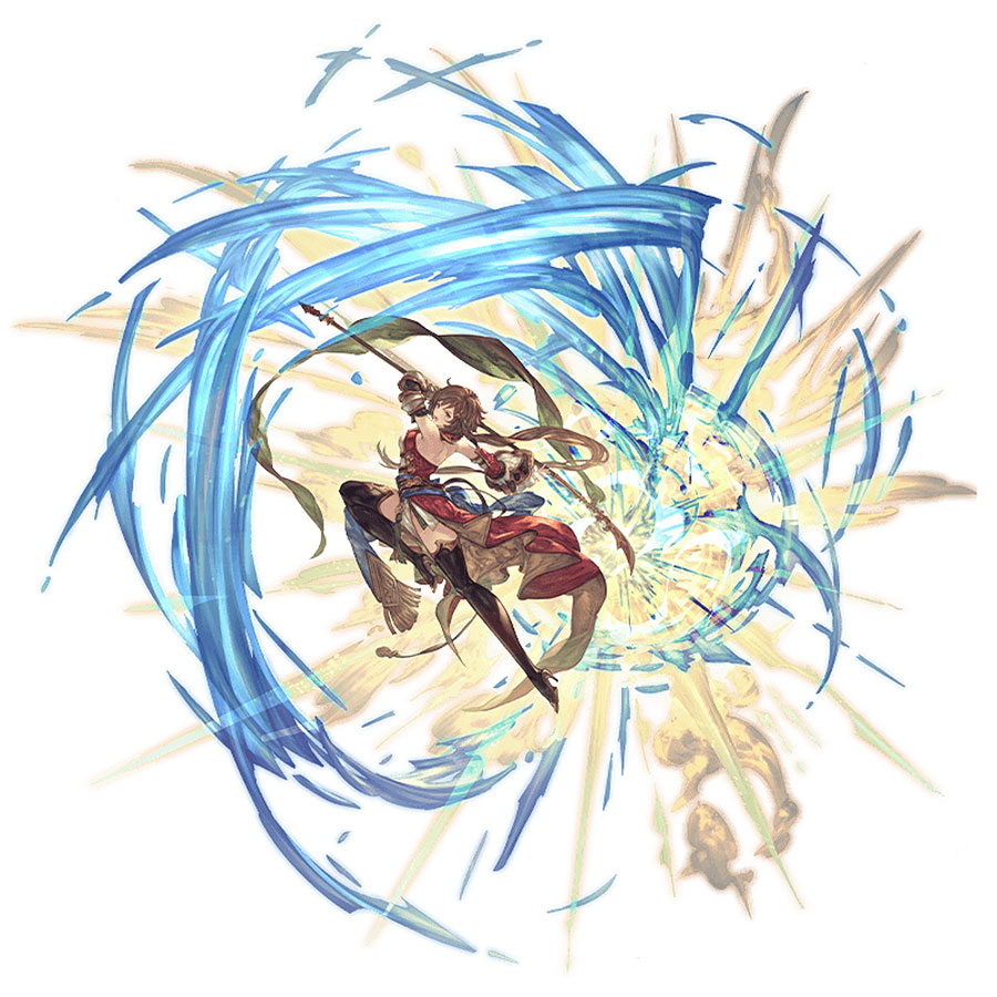 Grand Leona, Battle Art from Granblue Fantasy