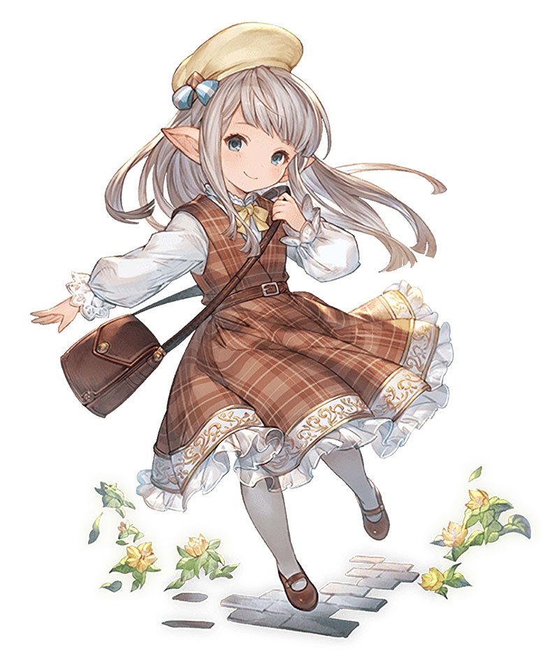 Fire Lilele Art from Granblue Fantasy