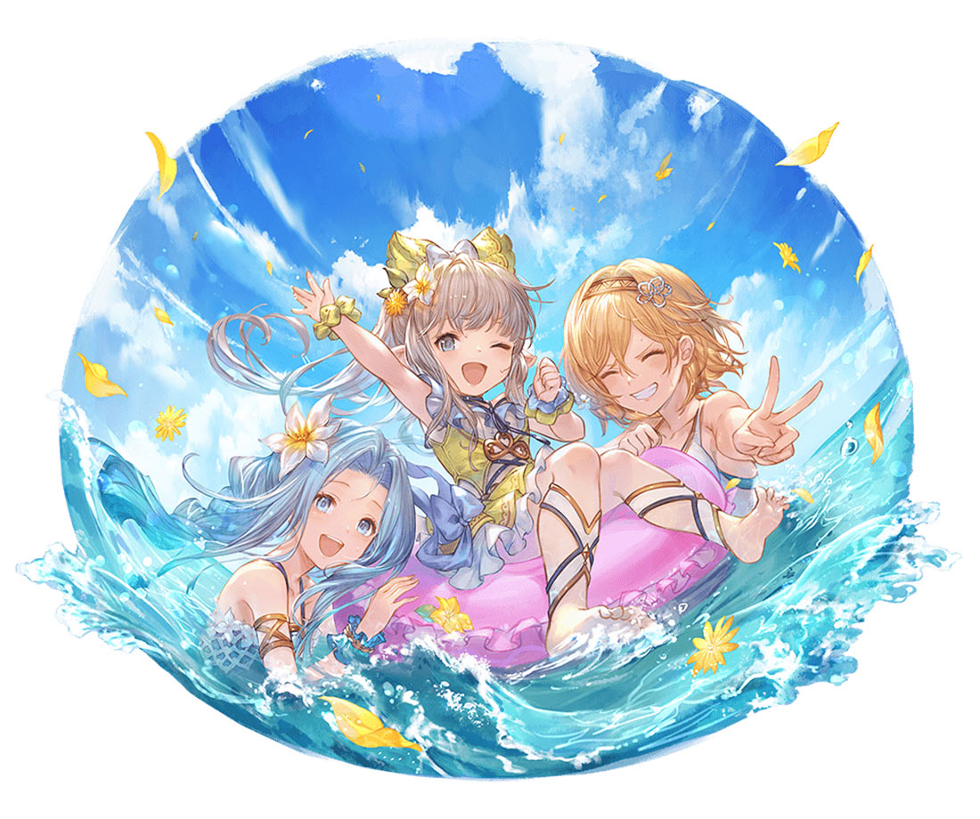 Summer Lilele Illustration from Granblue Fantasy