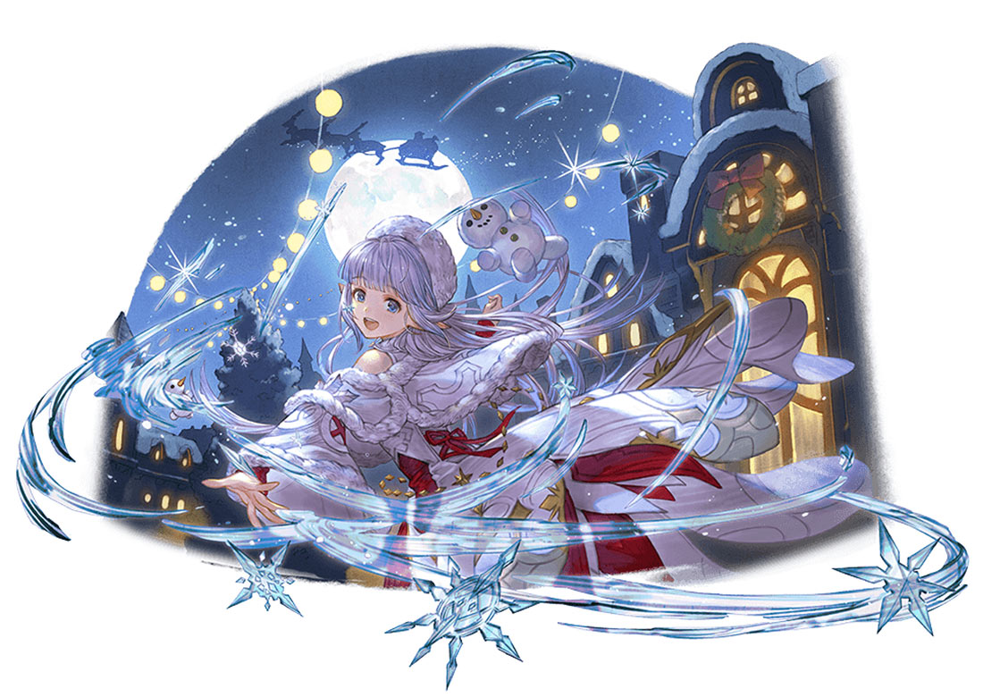 Holiday Lily Illustration from Granblue Fantasy