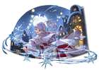 Holiday Lily Illustration