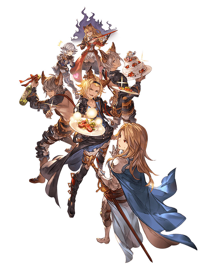Event Lowain, 5 Star Art from Granblue Fantasy