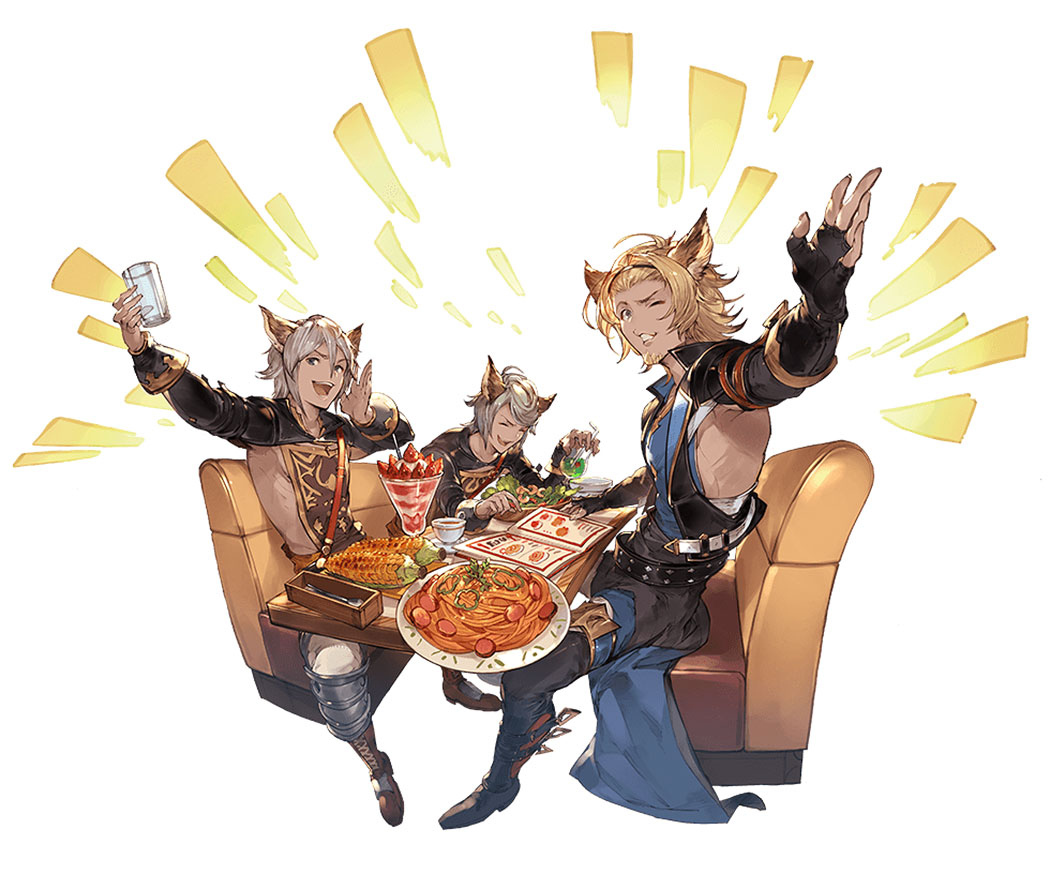 Event Lowain Artwork from Granblue Fantasy