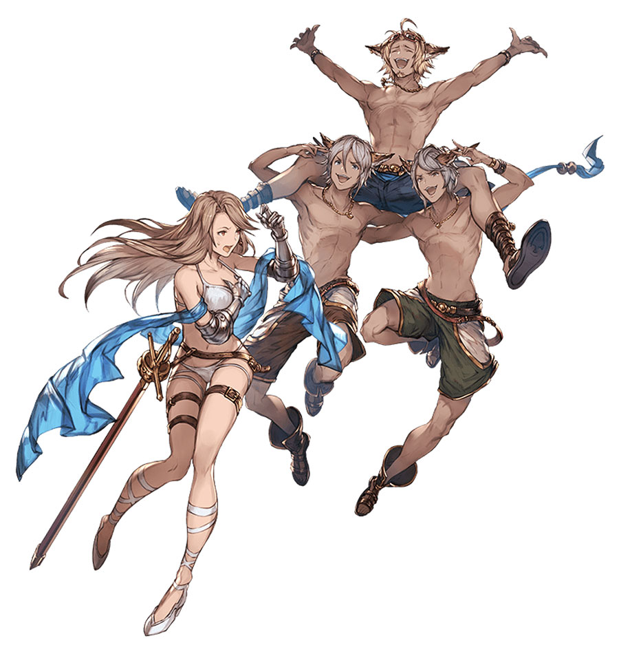 Summer Lowain Artwork from Granblue Fantasy