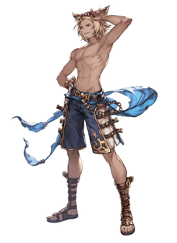 Summer Lowain Character Art from Granblue Fantasy