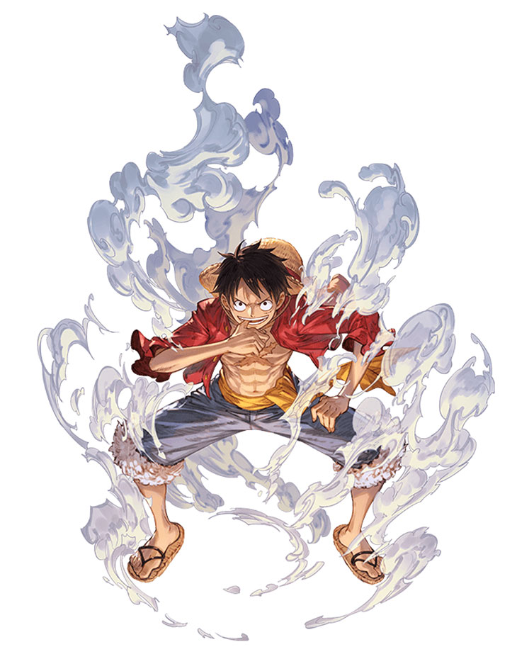 Luffy Art from Granblue Fantasy