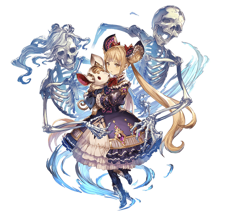 Luna Character Art from Granblue Fantasy