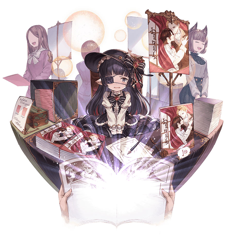 Lunalu SSR, Battle Art from Granblue Fantasy