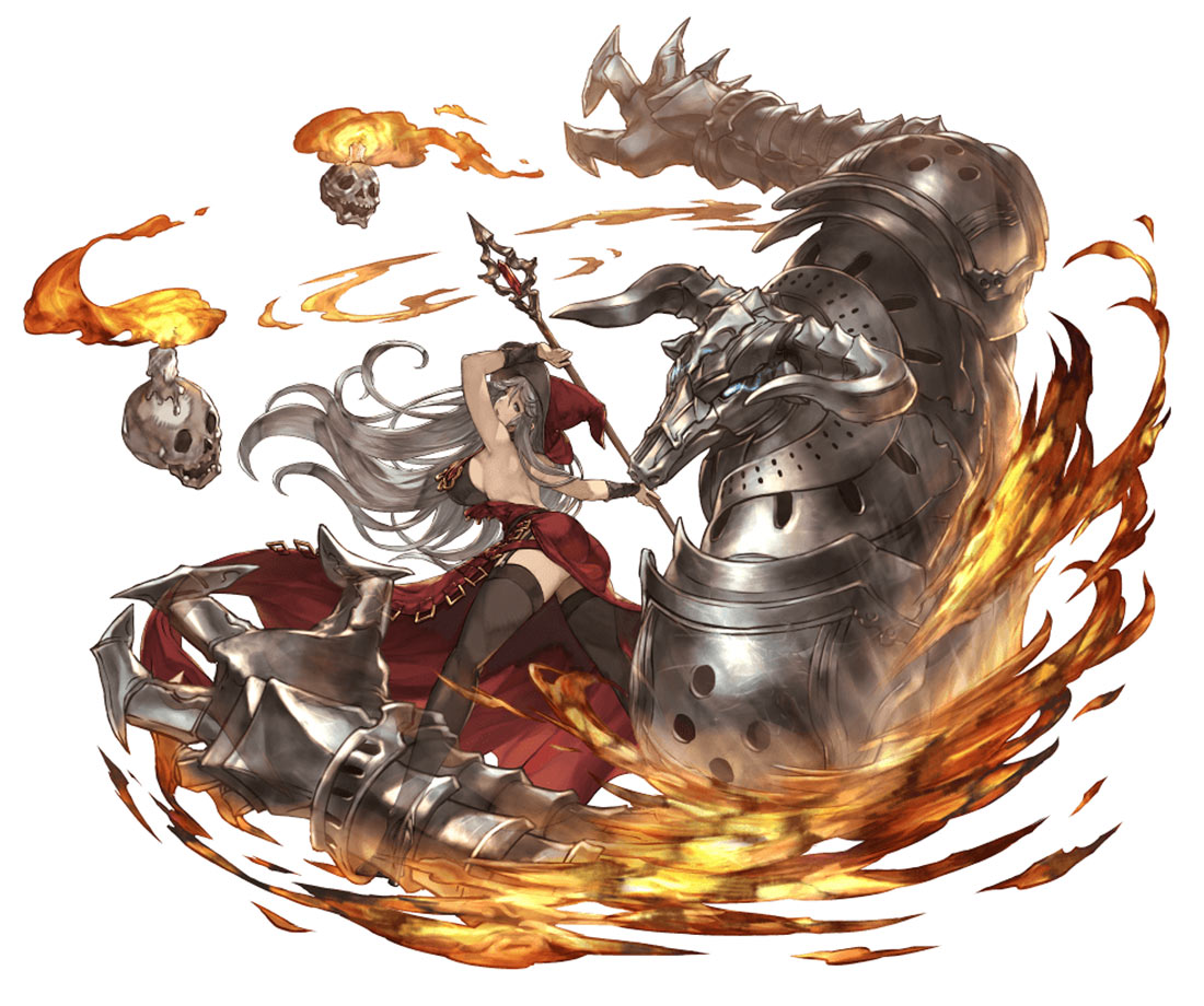 Magisa, Battle Art from Granblue Fantasy