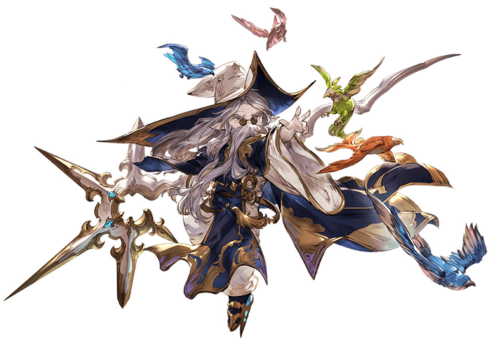 Marquiares Character Art from Granblue Fantasy