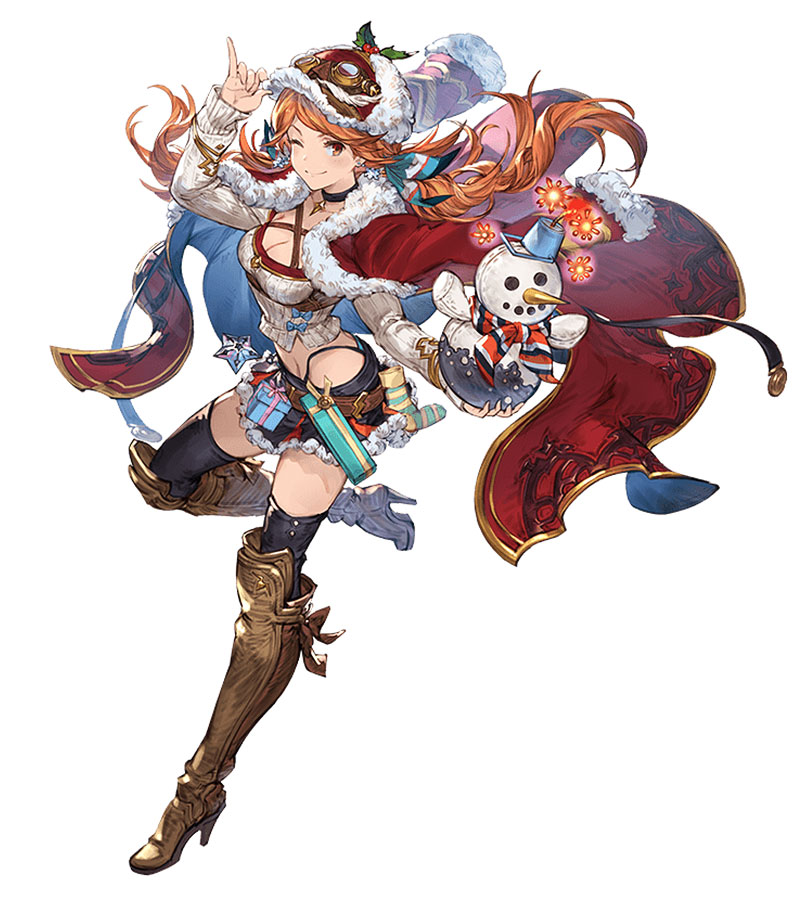 Holiday Mary Character Art from Granblue Fantasy