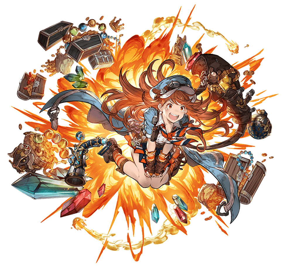 Mary SR, Battle Art from Granblue Fantasy
