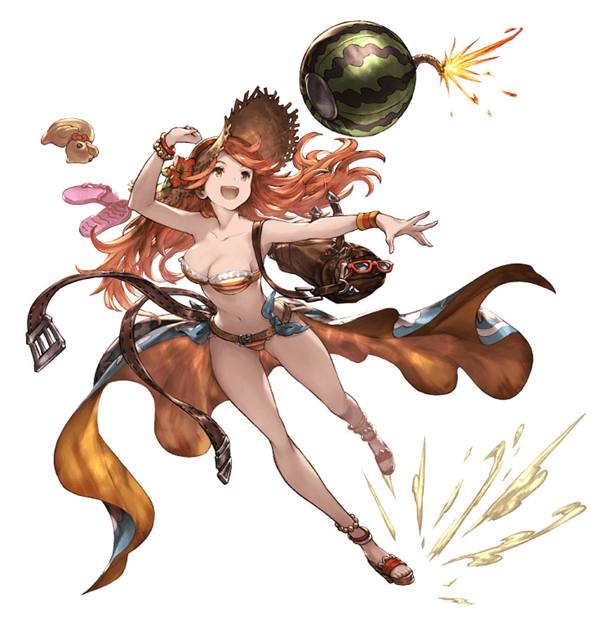 Summer Mary, Battle Art from Granblue Fantasy