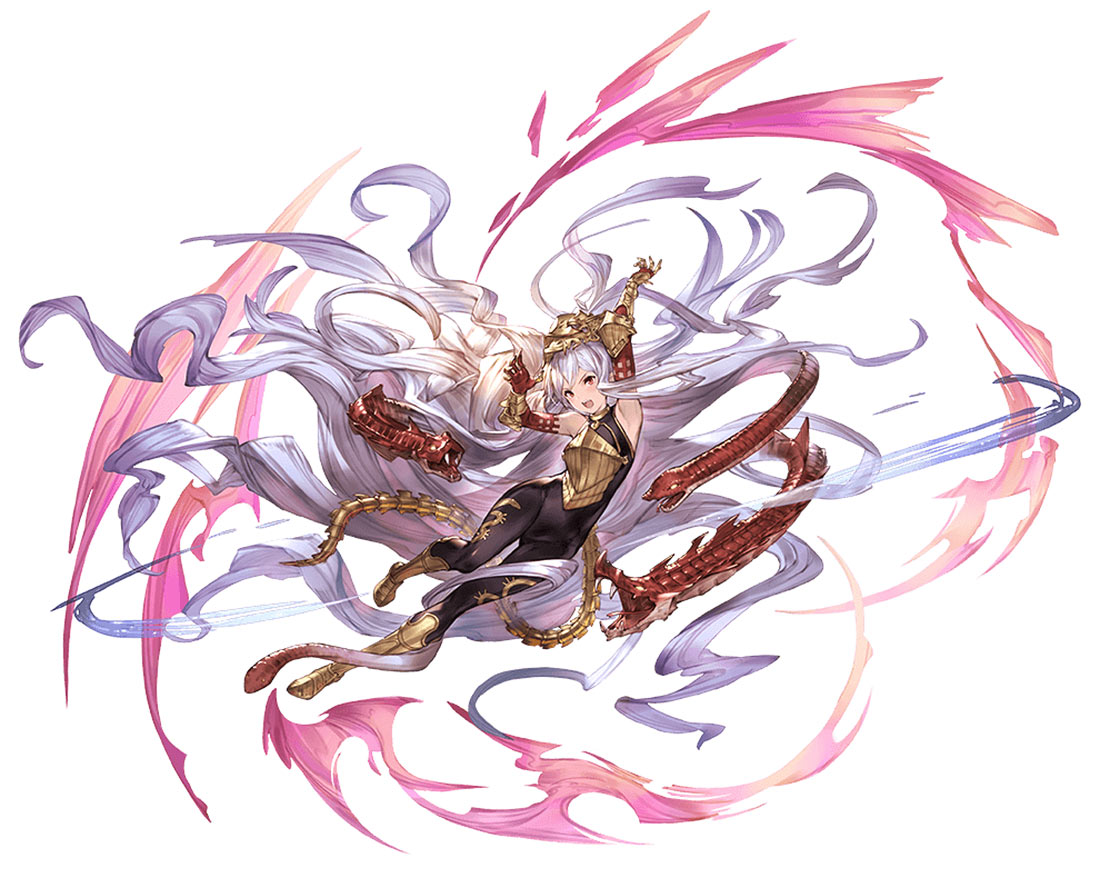 Medusa, Battle Art from Granblue Fantasy