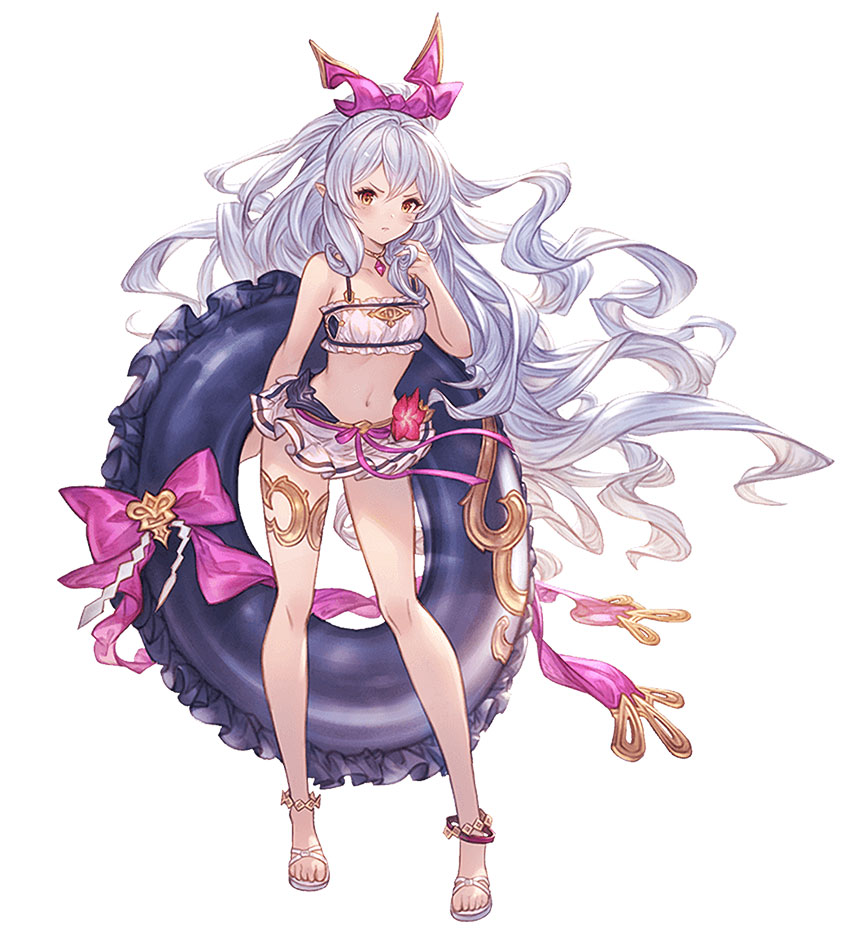 Summer Medusa Art from Granblue Fantasy