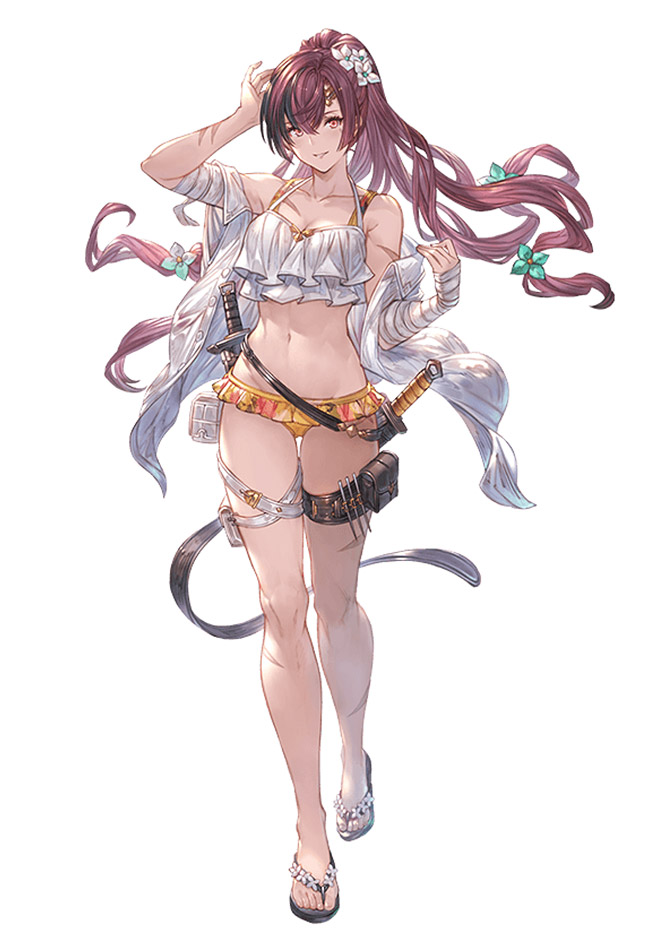 Summer Meg Art from Granblue Fantasy