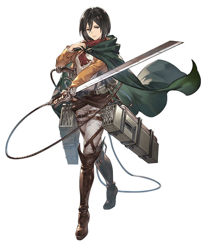 Mikasa Character Art from Granblue Fantasy