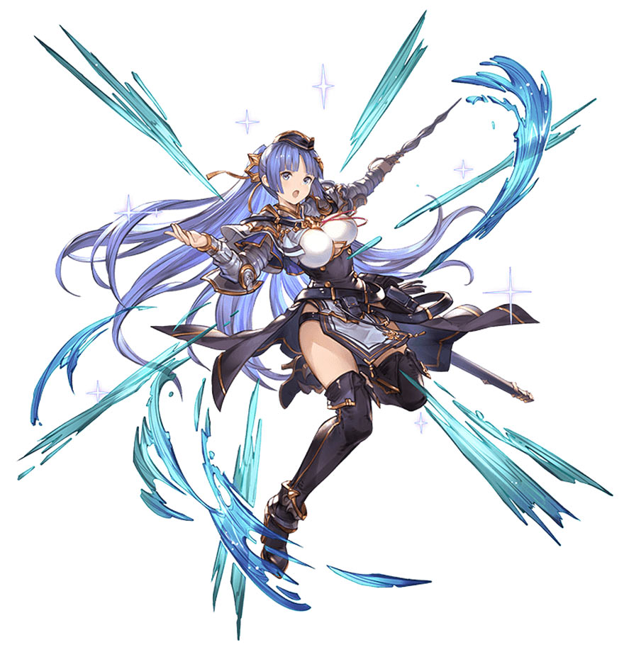 Mina, Battle Art from Granblue Fantasy
