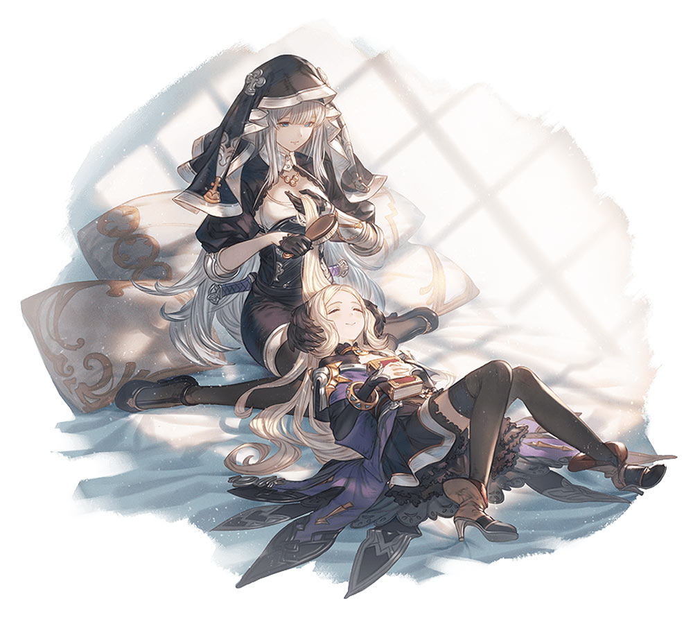 Mireille and Risette Artwork from Granblue Fantasy