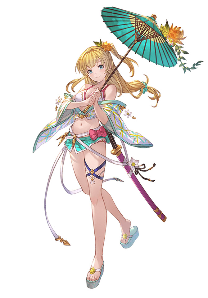 Summer Mirin Art from Granblue Fantasy