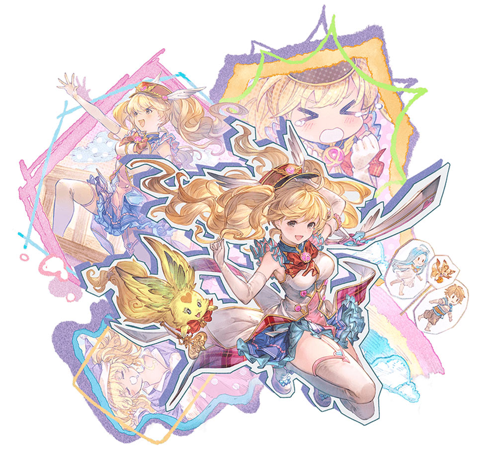 Valentine Monika Illustration from Granblue Fantasy