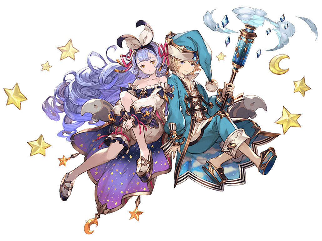 Morphe & Phoebe Character Art from Granblue Fantasy