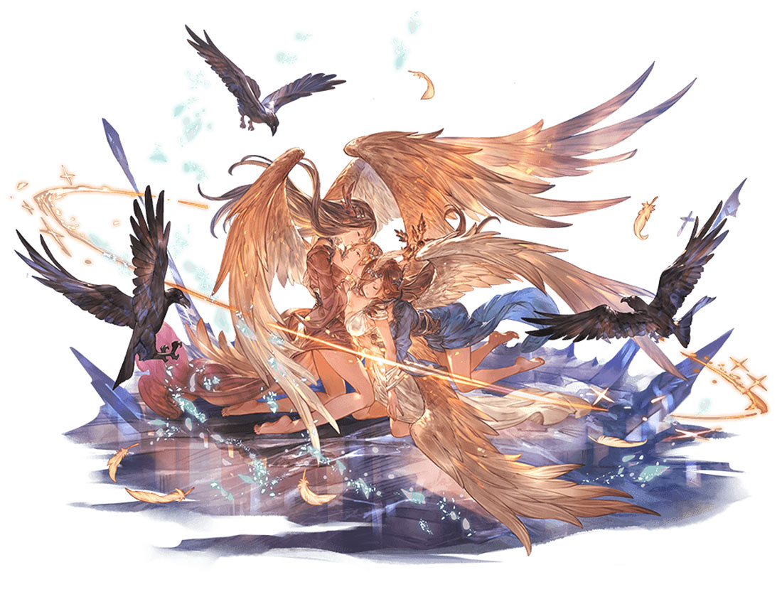 Morrigna Artwork from Granblue Fantasy