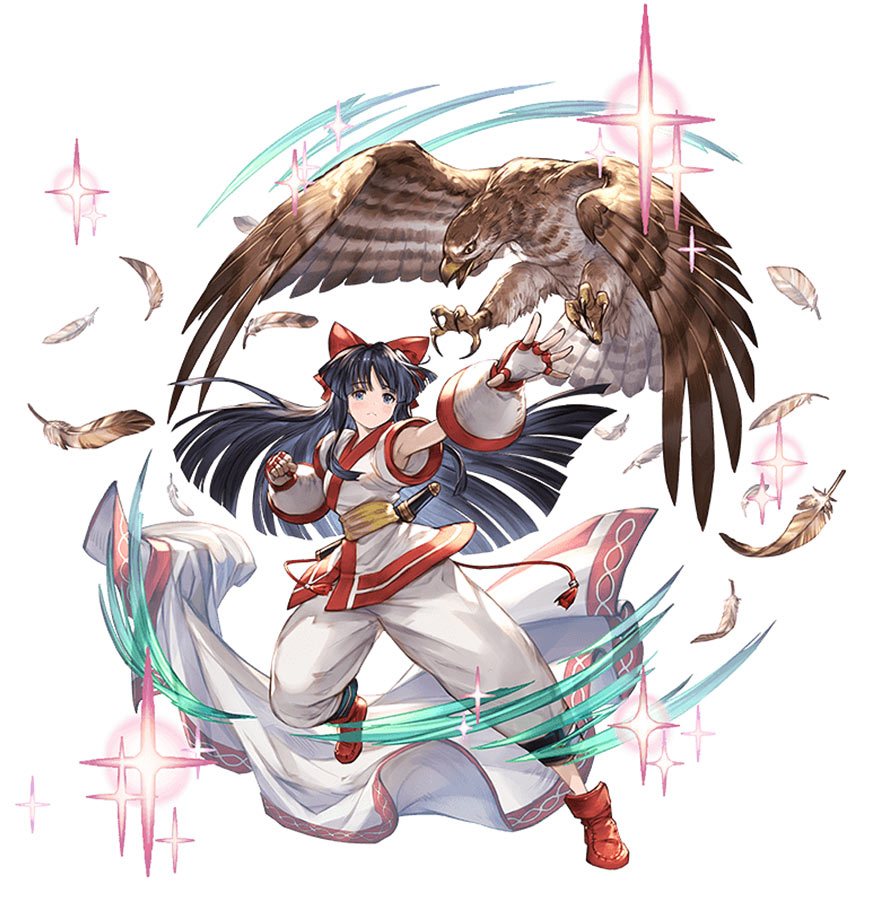 Nakoruru, Battle Art from Granblue Fantasy