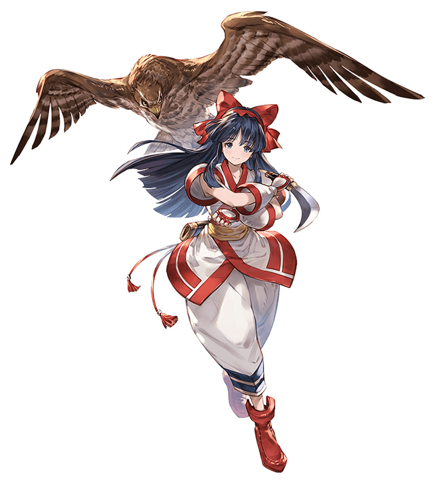 Nakoruru Character Art from Granblue Fantasy