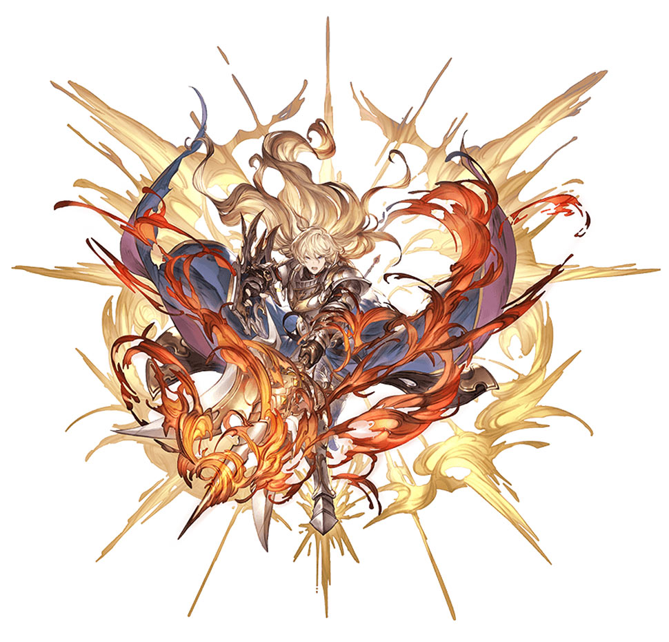 Fire Naoise, 5 Star Art from Granblue Fantasy
