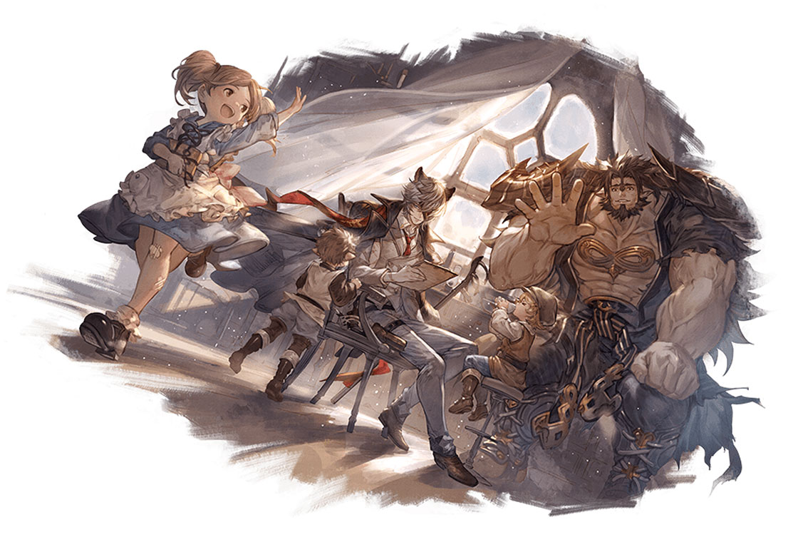Nehan Illustration from Granblue Fantasy