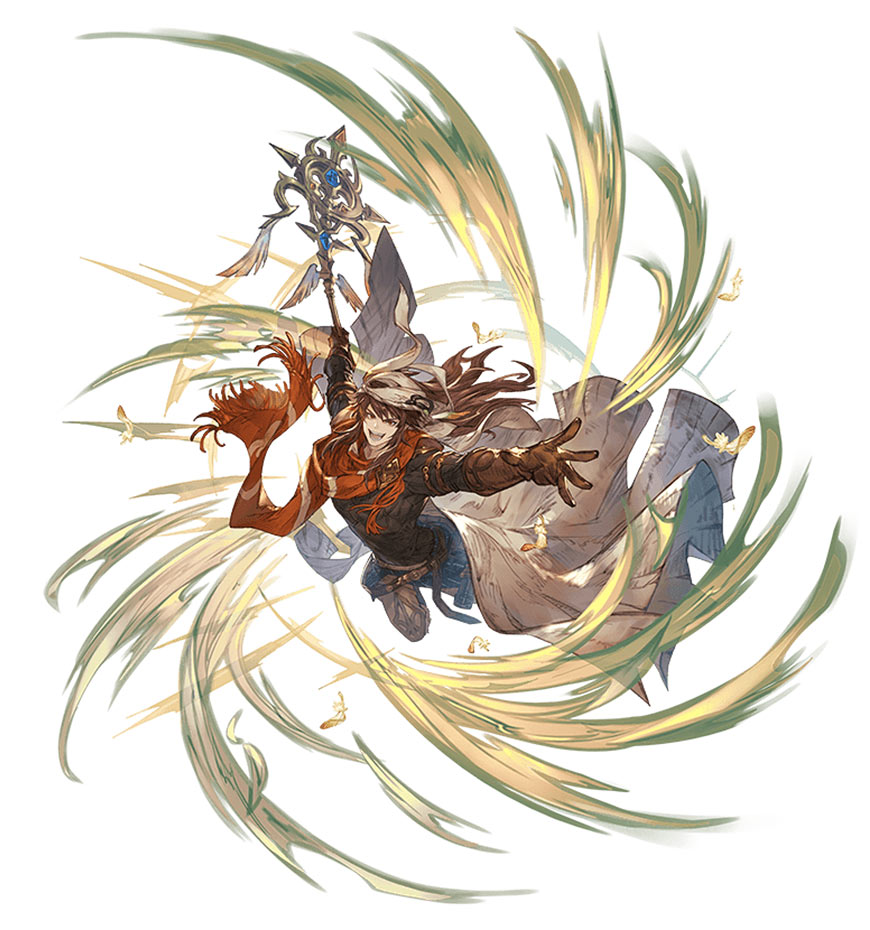 Nezahualpilli SR, Battle Art from Granblue Fantasy